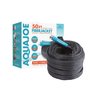 Aqua Joe 50 Ft x 5/8 In FiberJacket Ultra Flexible Non-Expanding Kink Free Garden Hose AJFJH50-58-PRO